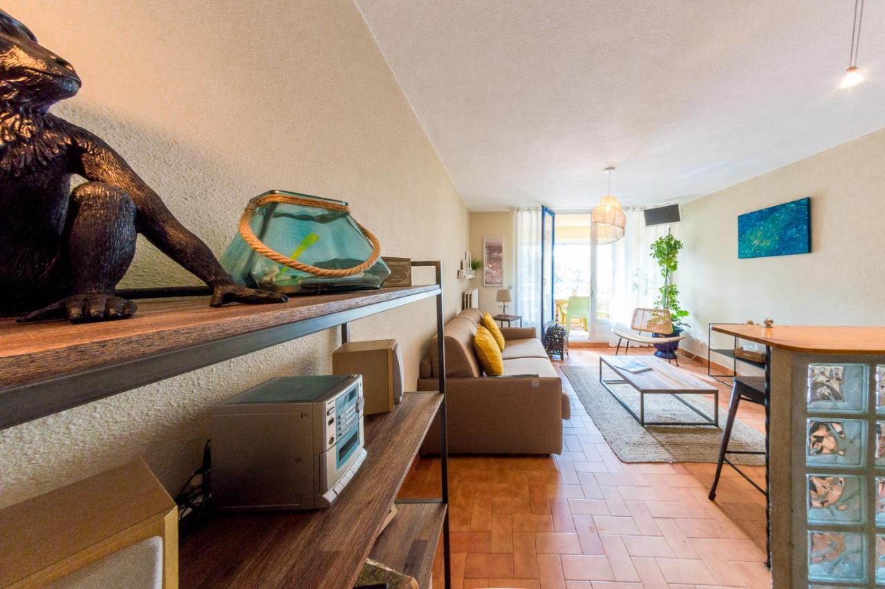 Retromirabeau "Cote Mer" - 29M2 - Lumineux - Terrasse Loggia - Vue Marina - Parking Securise - 2 A 3 Pers - Emplacement Top - Cheques Vacances Connect Gruissan Eksteriør billede