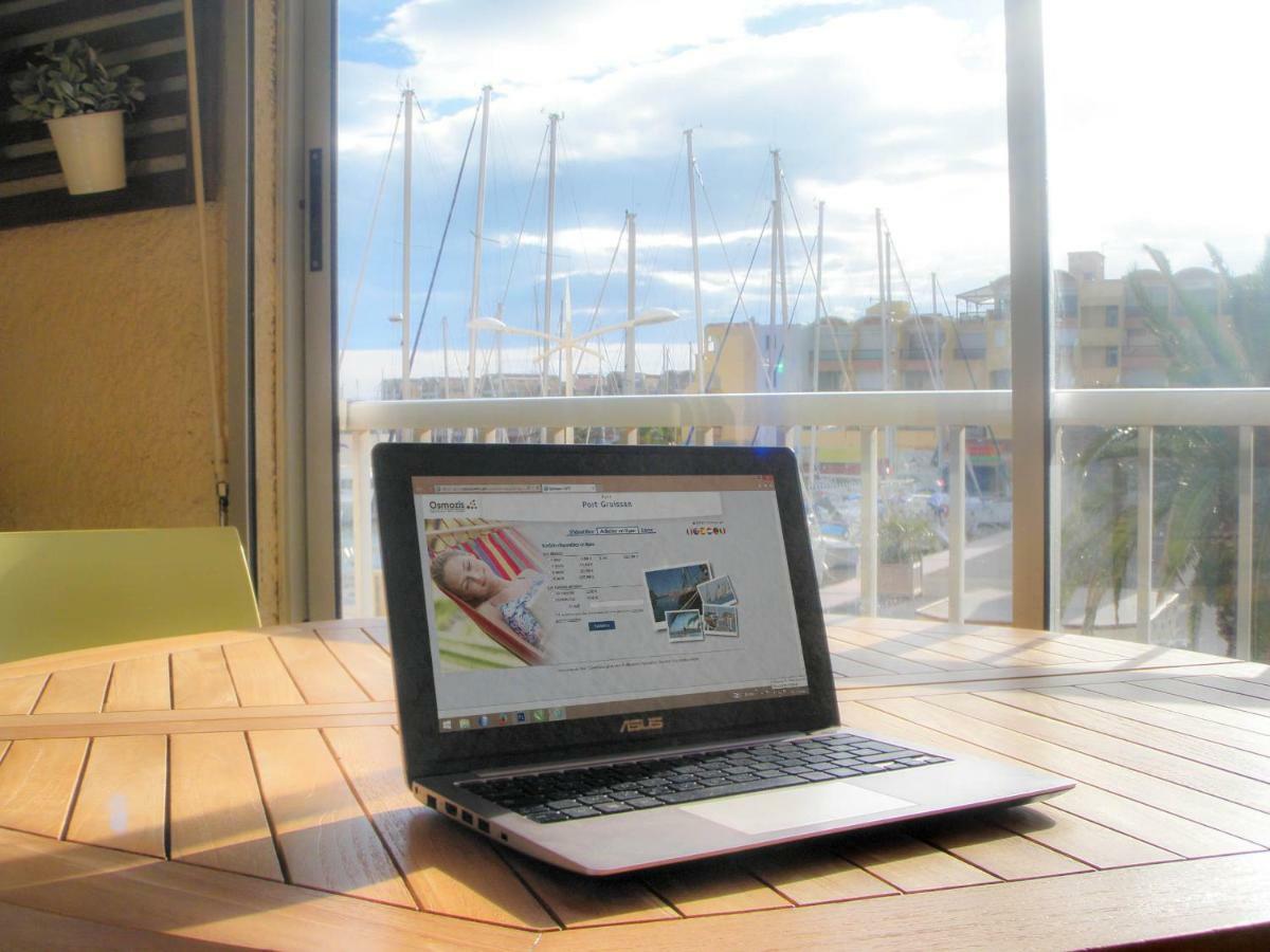 Retromirabeau "Cote Mer" - 29M2 - Lumineux - Terrasse Loggia - Vue Marina - Parking Securise - 2 A 3 Pers - Emplacement Top - Cheques Vacances Connect Gruissan Eksteriør billede